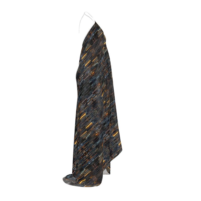 Aura Halter Maxi Dress