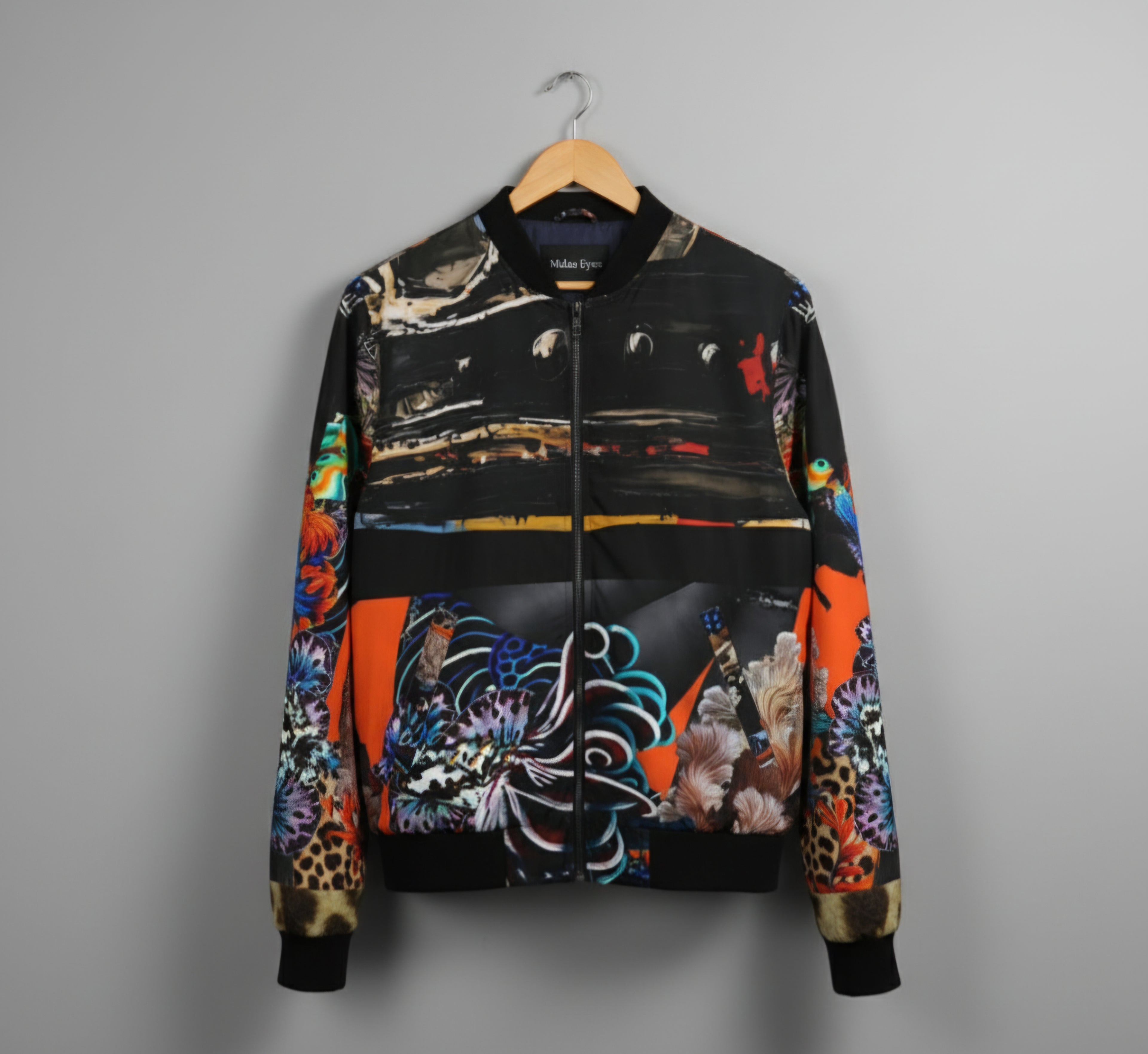 Bomber Jacket - "Shaded Sea"