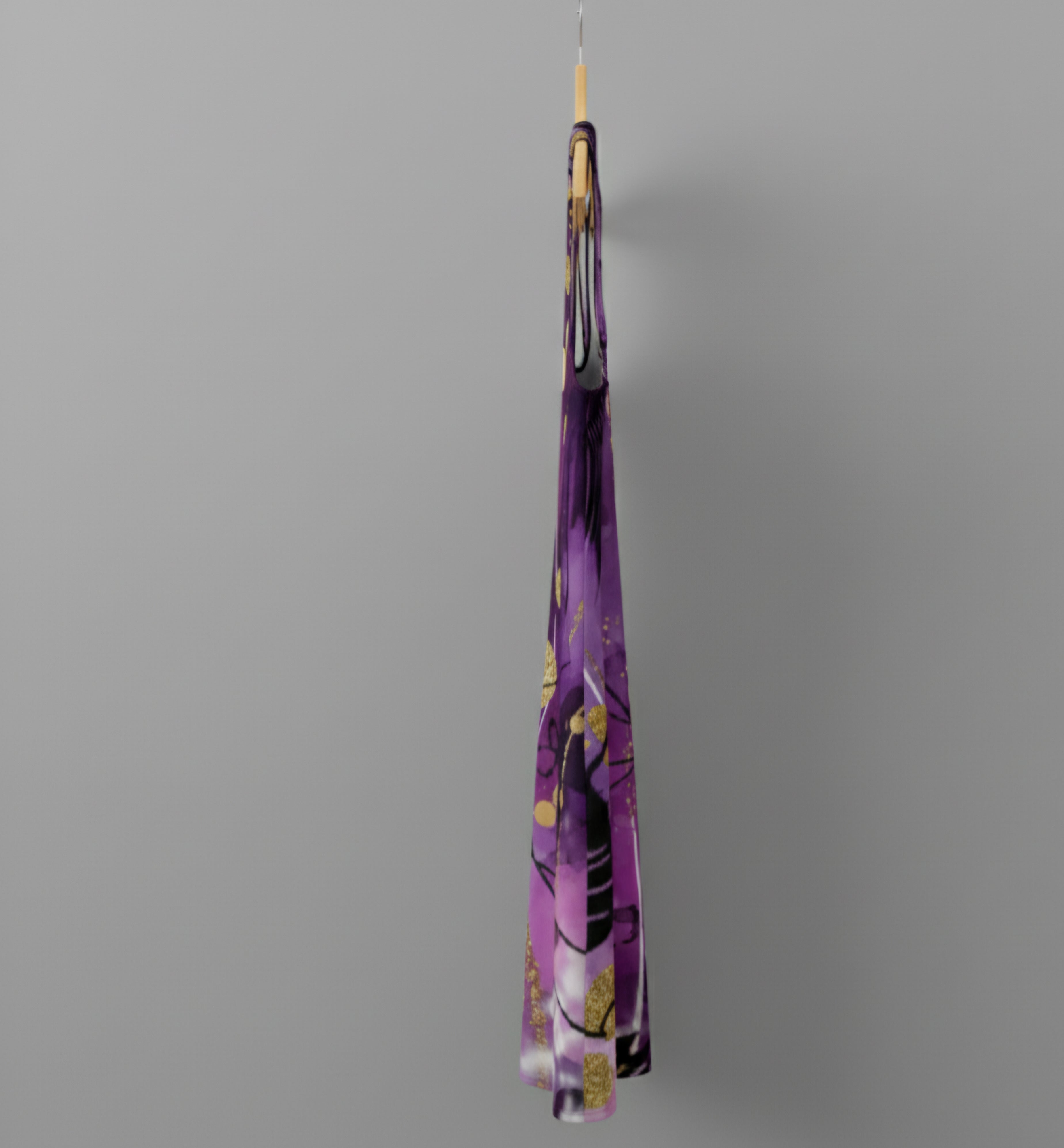 Midas Eyes "Lavender Bloom" Abstract Art Tank Dress