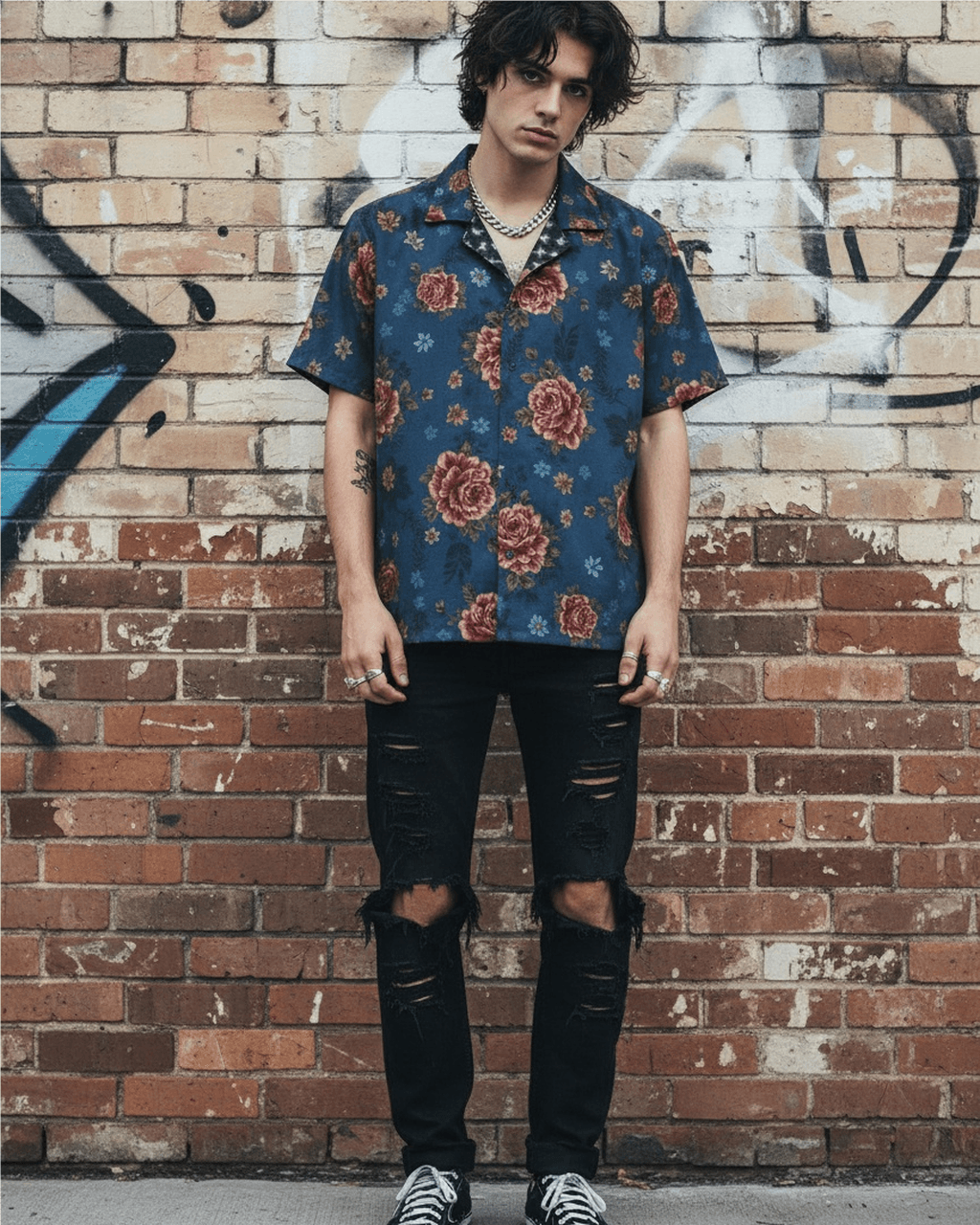 Bohemian Vintage Button-up Shirt