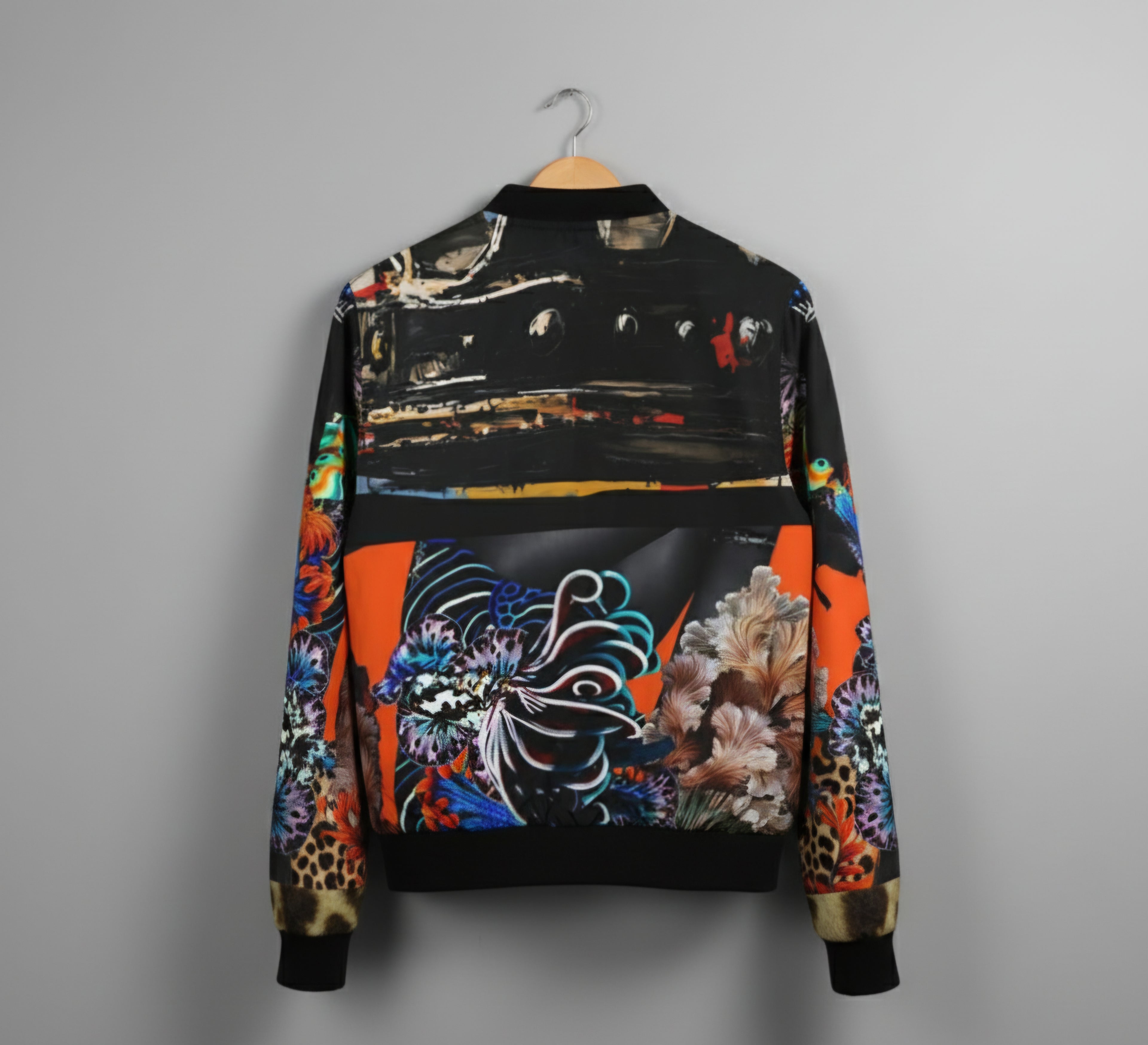Bomber Jacket - "Shaded Sea"