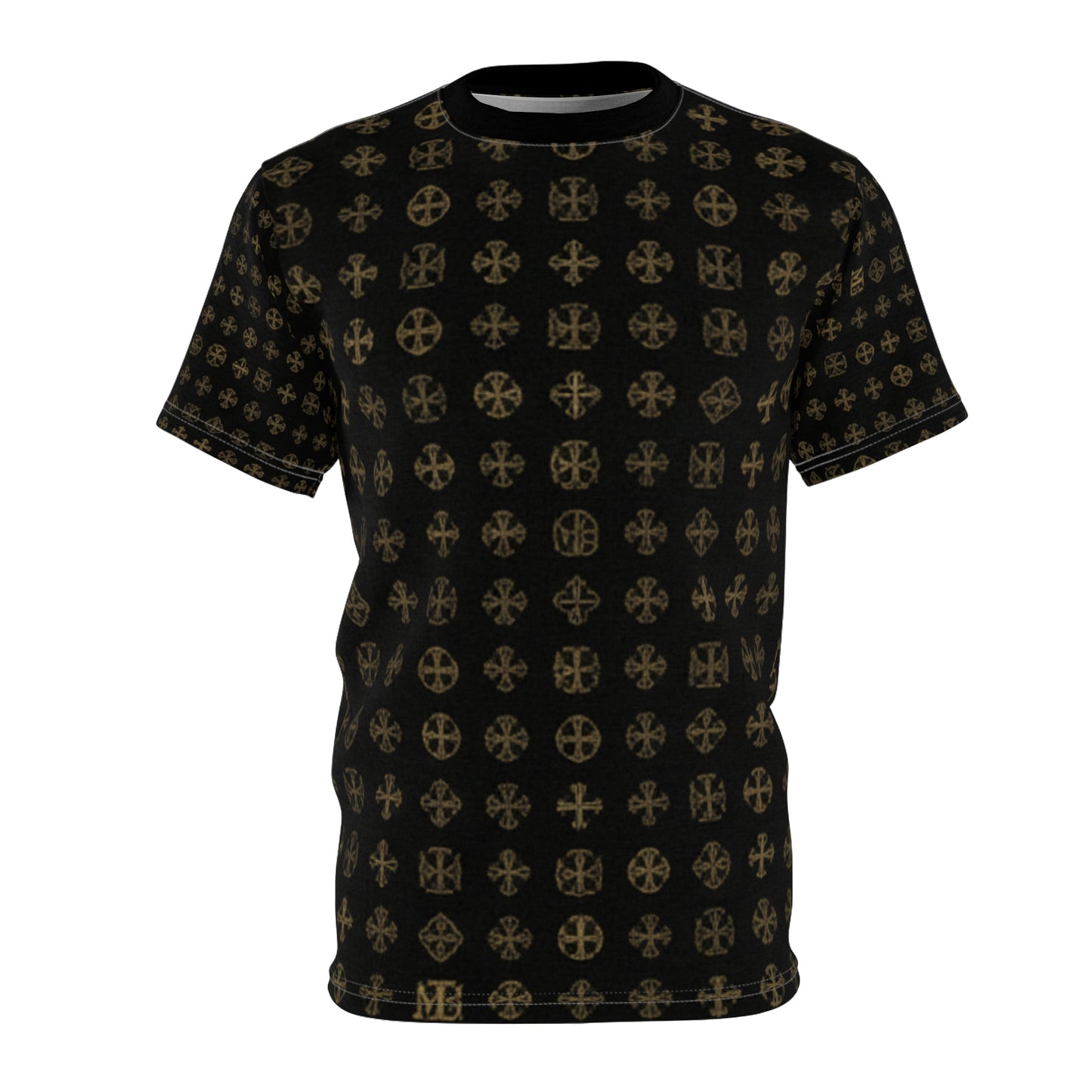 Graphic Tee, Stylish AOP T-Shirt for Casual Wear, Trendy Gift for Friends, Graphic Tee for Fashion Lovers, Statement Shirt