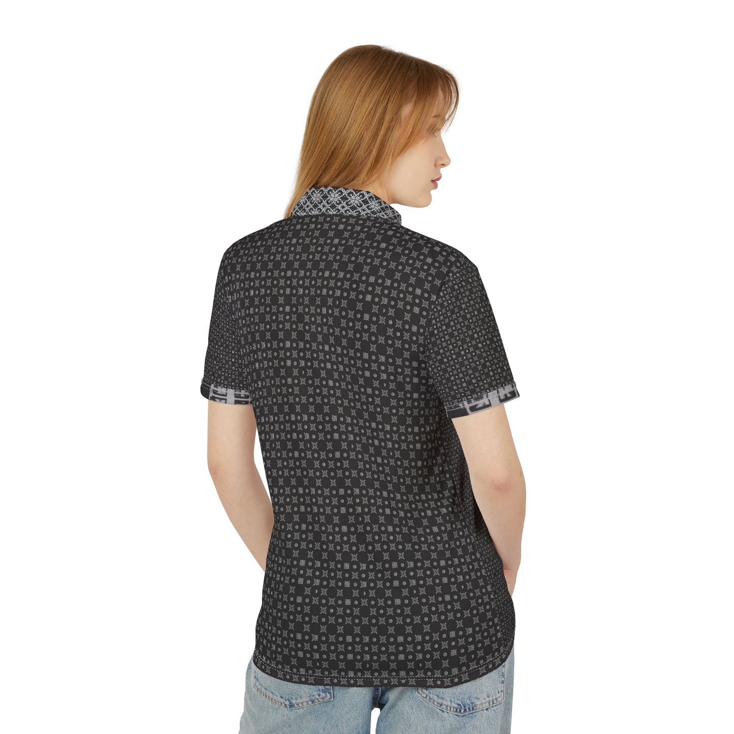 Stylish Unisex Polo Shirt, Casual Wear, Trendy Outfit, Graphic Polo, Gift for Him/Her, Summer Essentials, Everyday Fashion