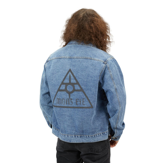Copy of Stylish Men's Denim Jacket with Unique Back Design, Casual Outerwear, Trendy Gift for Him, Perfect for Spring and Fall