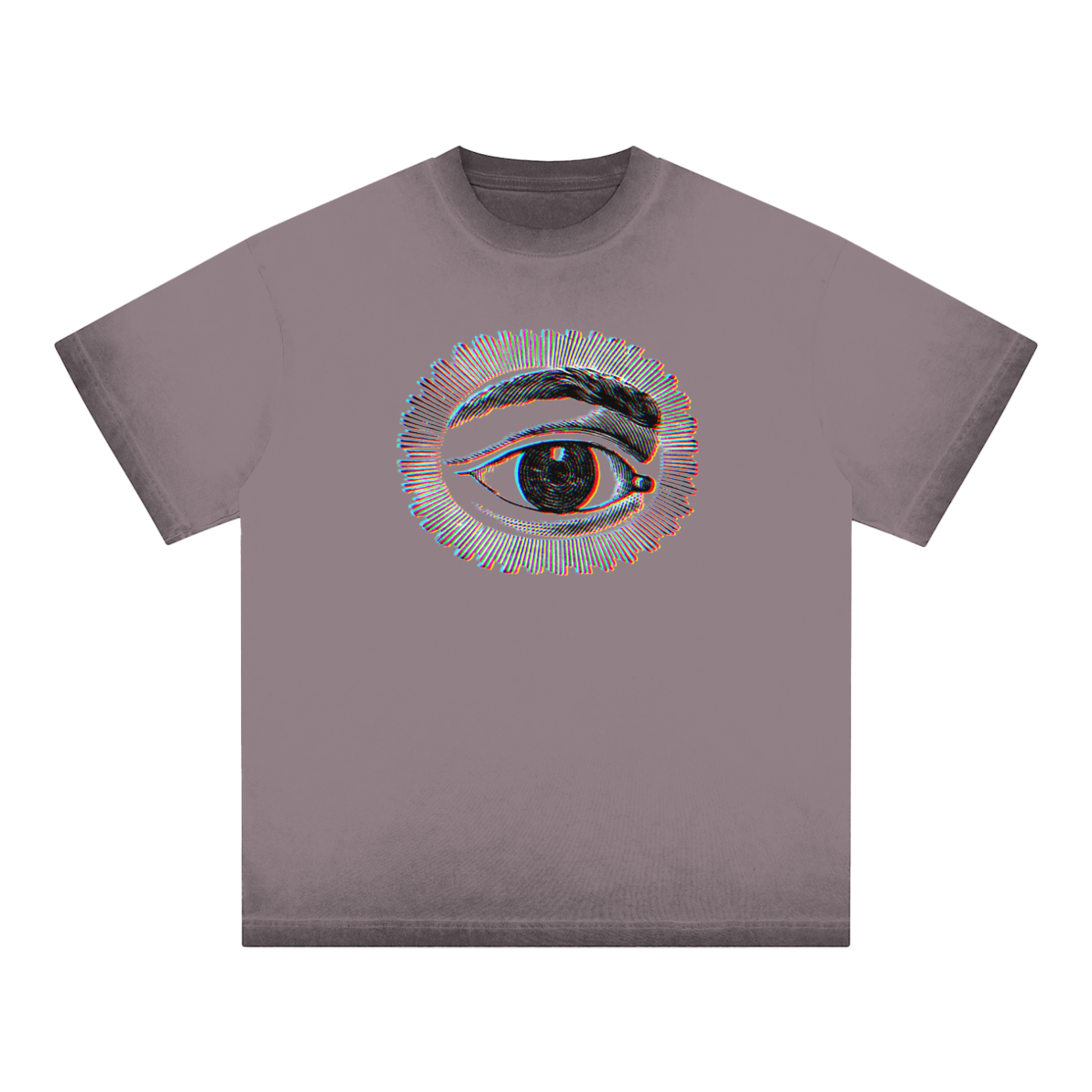 Reverse Dyed Loose Cotton T-Shirt