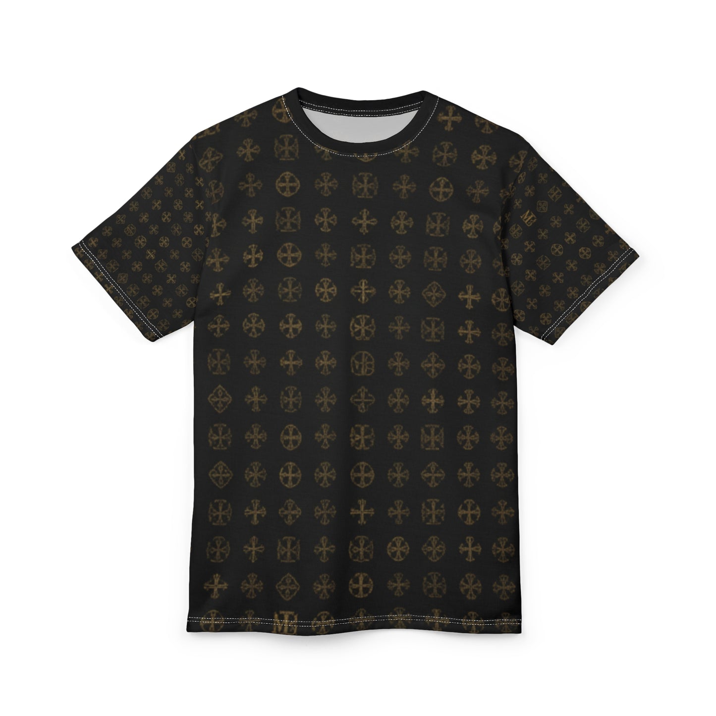 Graphic Tee, Stylish AOP T-Shirt for Casual Wear, Trendy Gift for Friends, Graphic Tee for Fashion Lovers, Statement Shirt