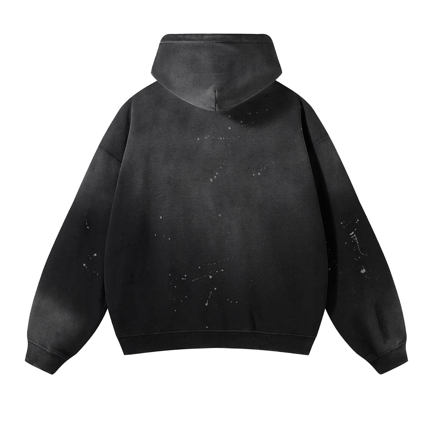 Midas Eyes Vintage Washed Frayed Fleece Hoodie