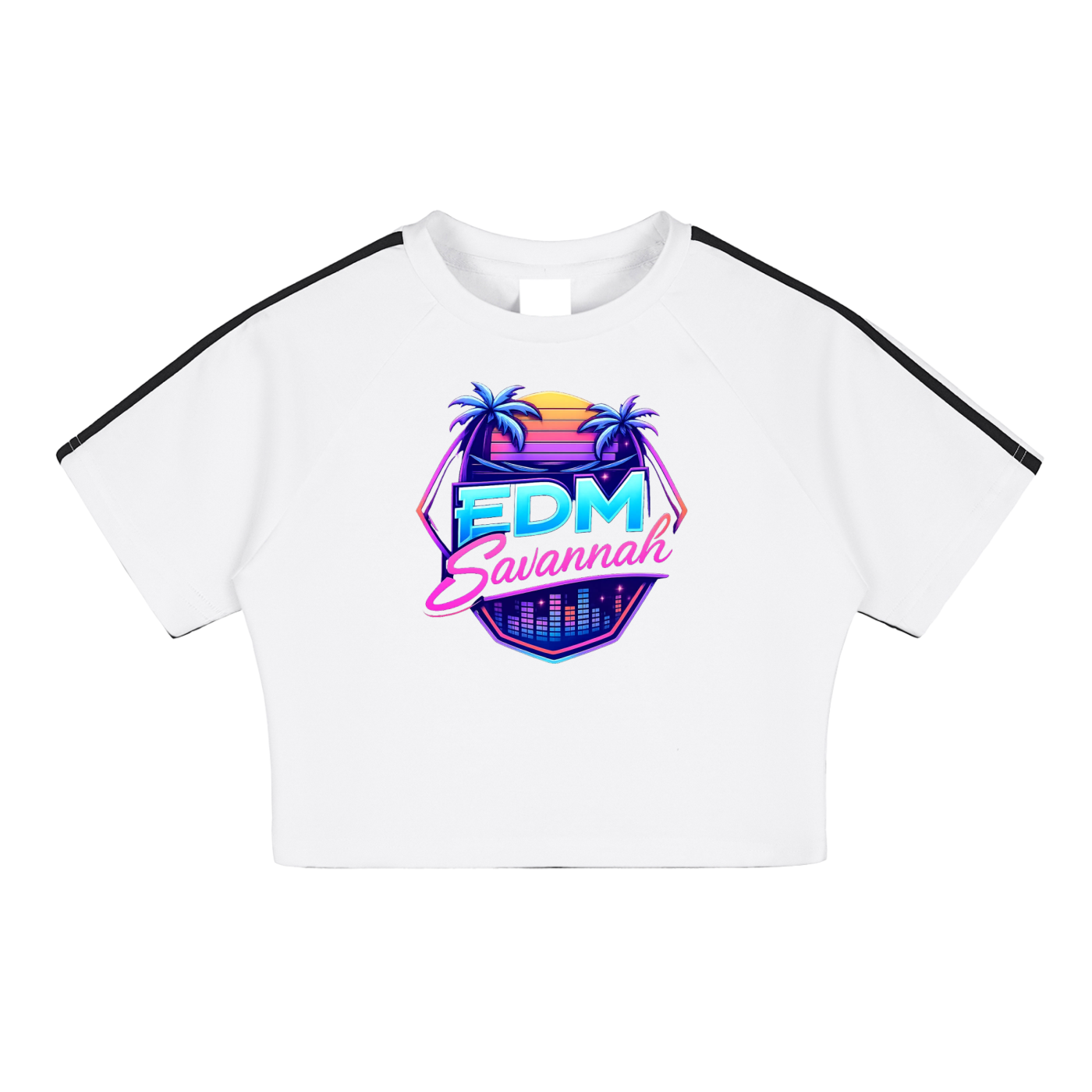 Taped Cooling Performance Crop Top