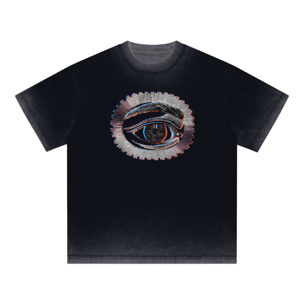 Reverse Dyed Loose Cotton T-Shirt