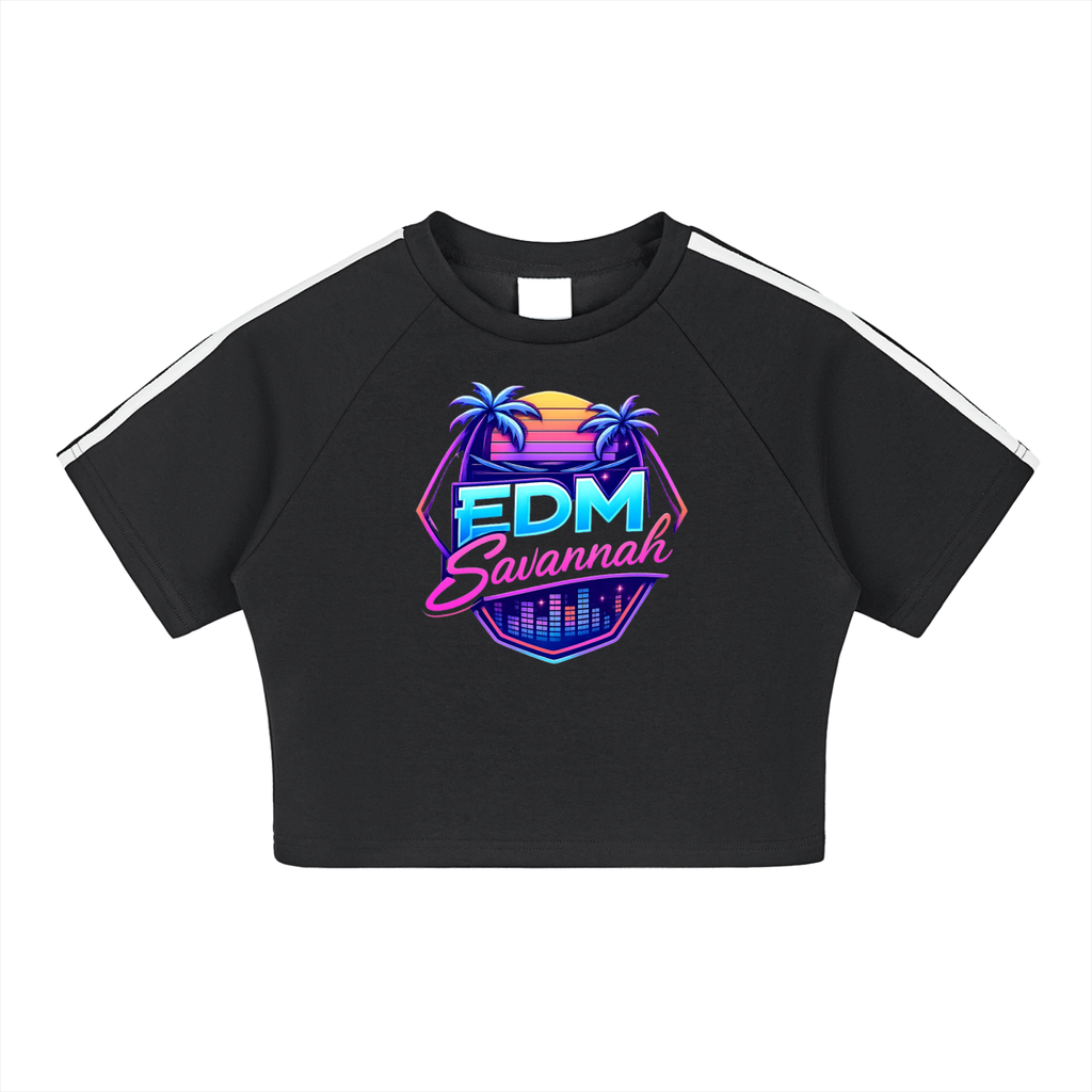 Taped Cooling Performance Crop Top