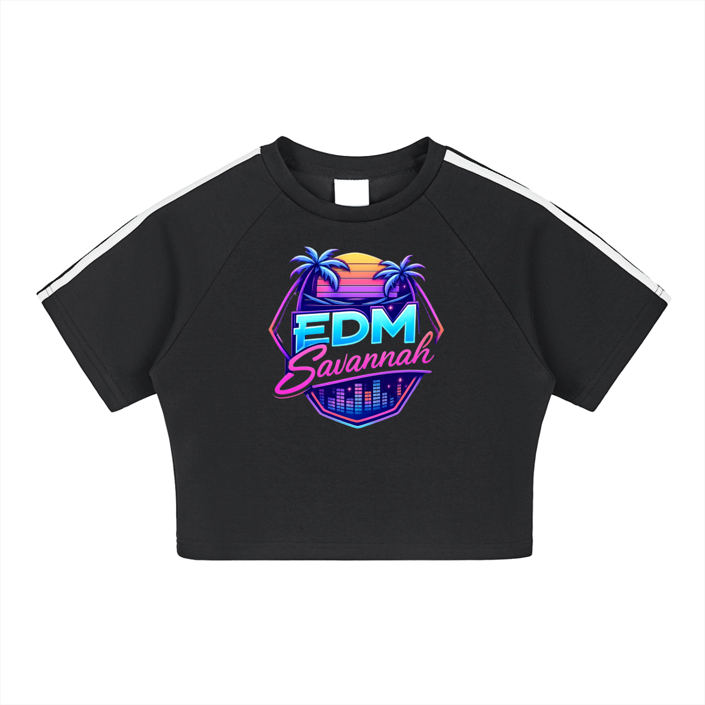 Taped Cooling Performance Crop Top