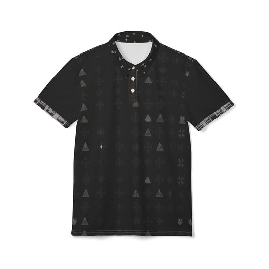 Copy of Stylish Unisex Polo Shirt, Casual Wear, Trendy Outfit, Graphic Polo, Gift for Him/Her, Summer Essentials, Everyday Fashion