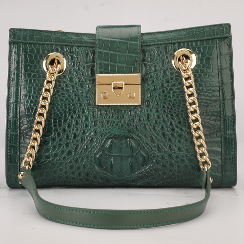 Women Chain Handbags Luxury Crocodile Handbag Leather Luxury