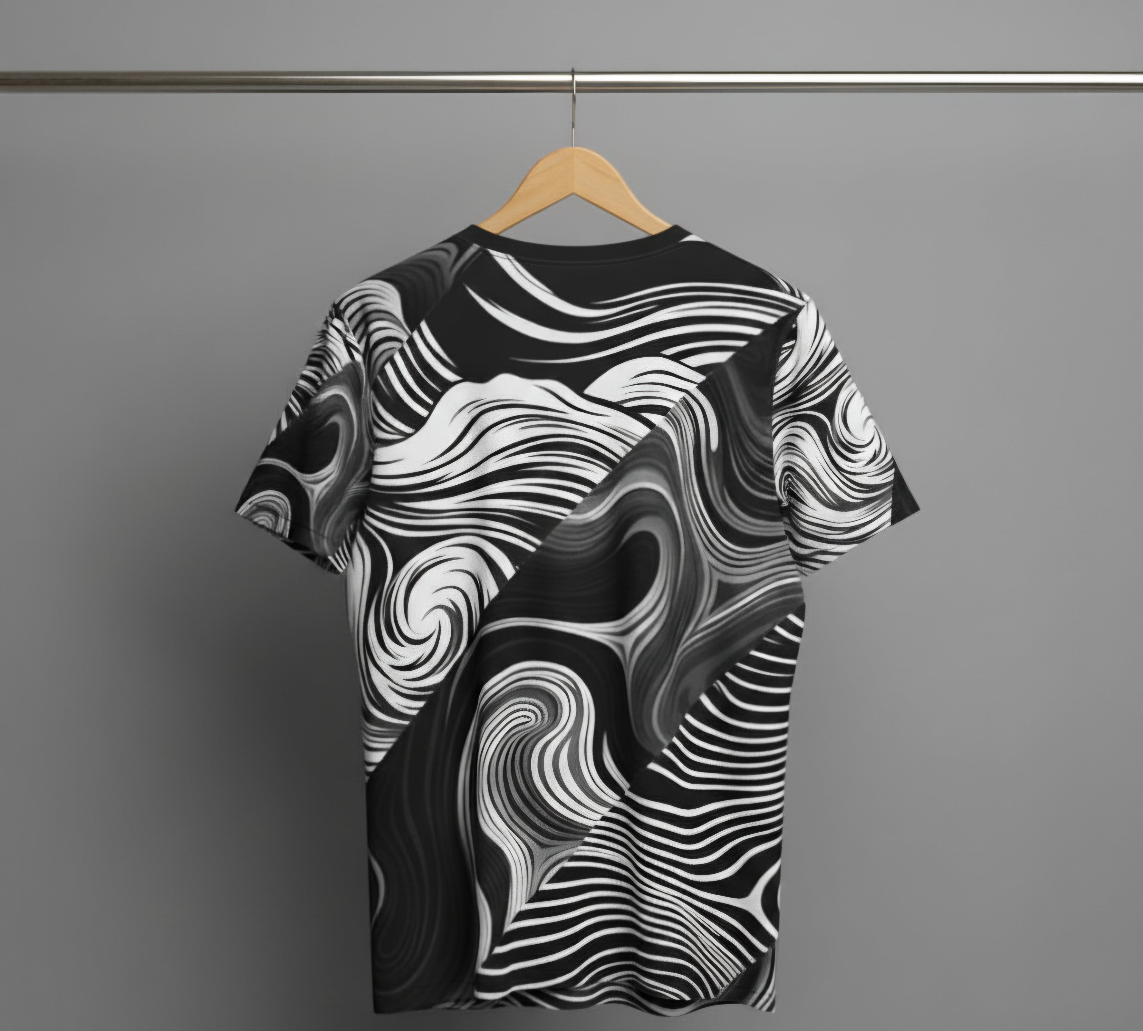 Graphic tee 'Shades of Black'