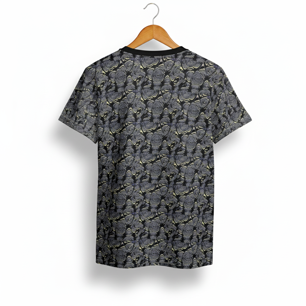 Midas All-Over Floral Script Logo T-Shirt | Vintage Graphic Tee