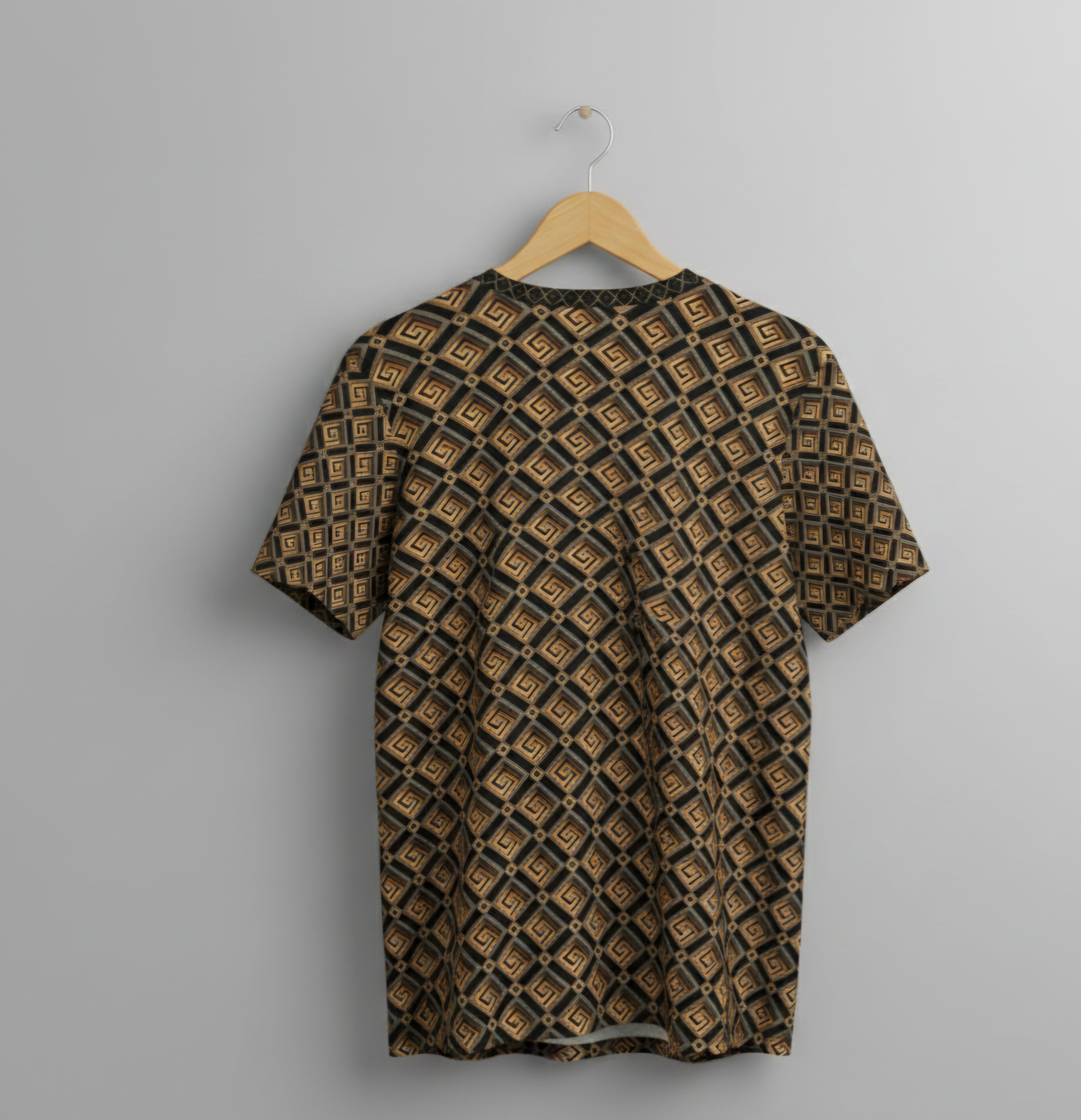 Geometric Pattern T-Shirt - Midas Eye