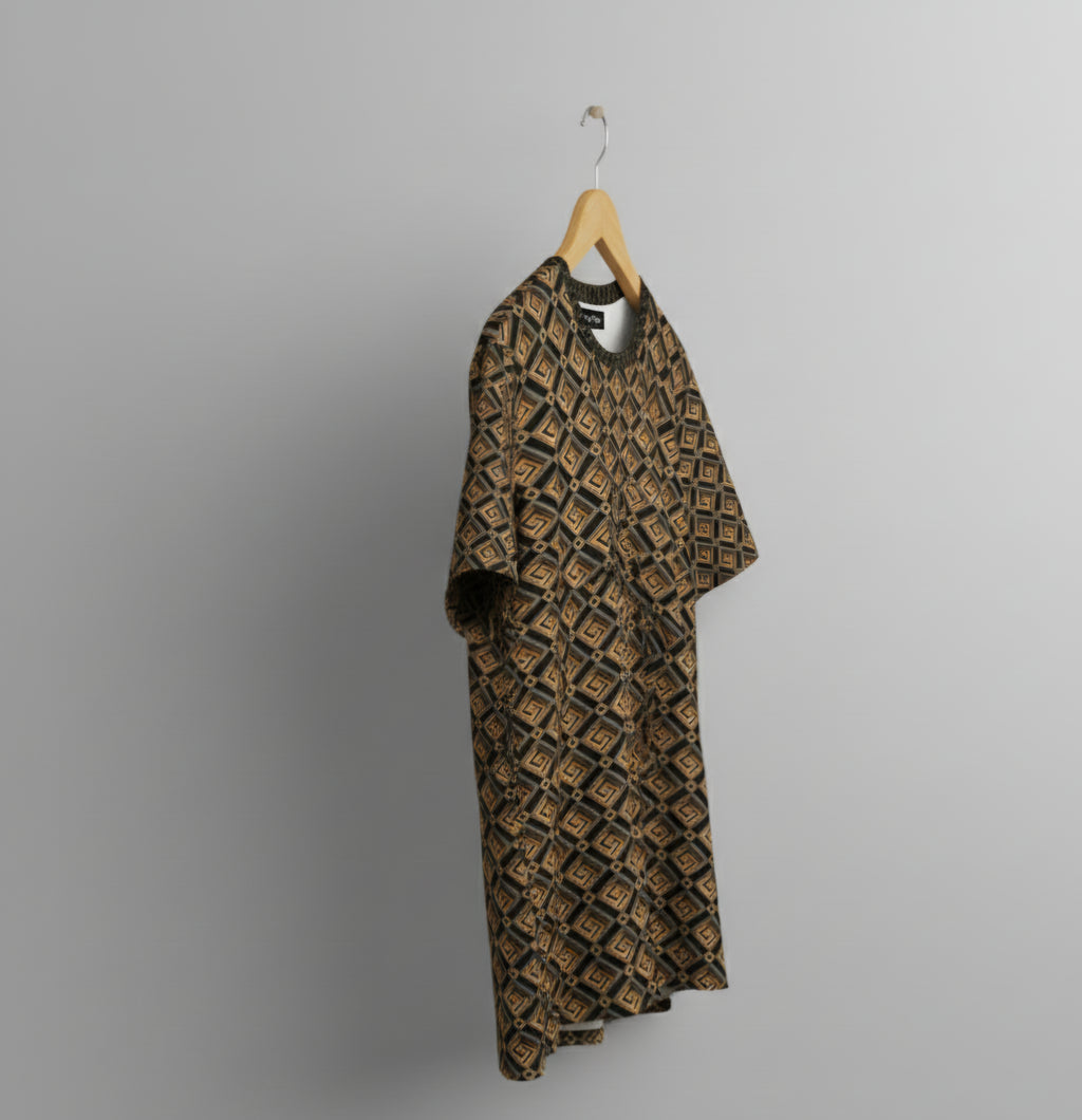 Geometric Pattern T-Shirt - Midas Eye