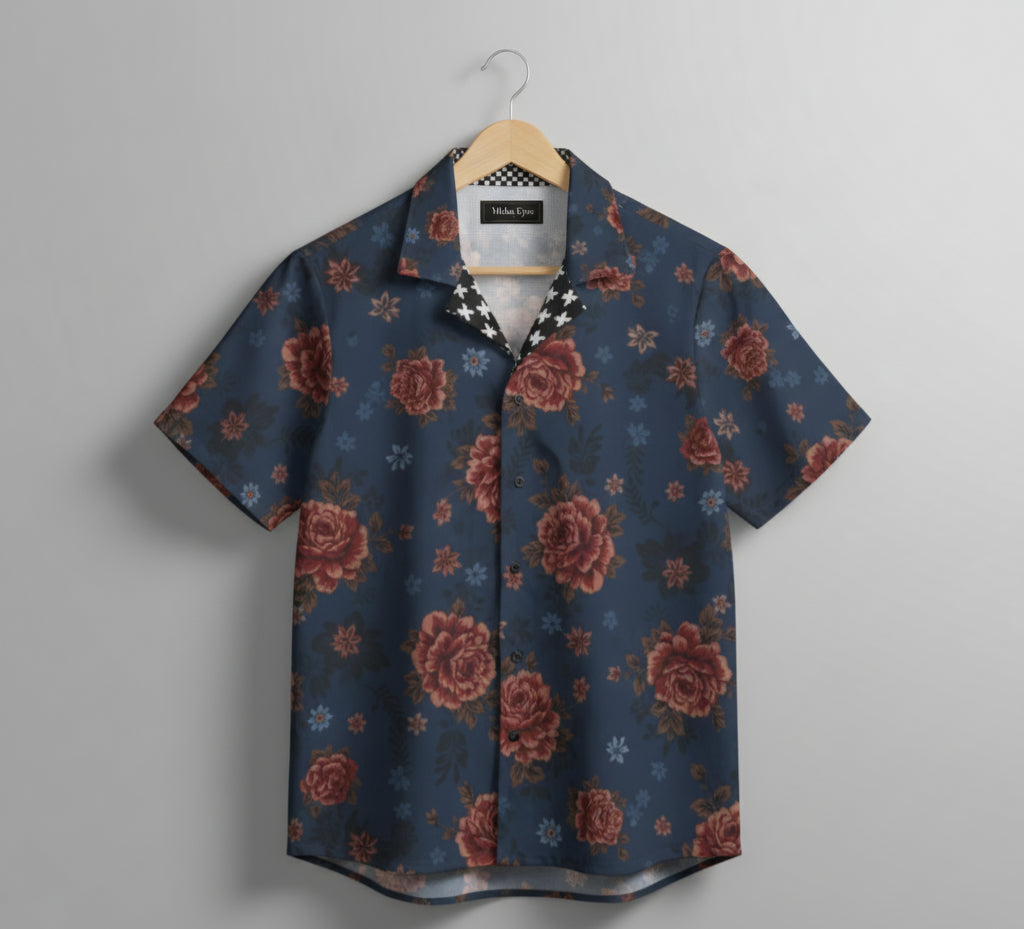 Bohemian Vintage Button-up Shirt