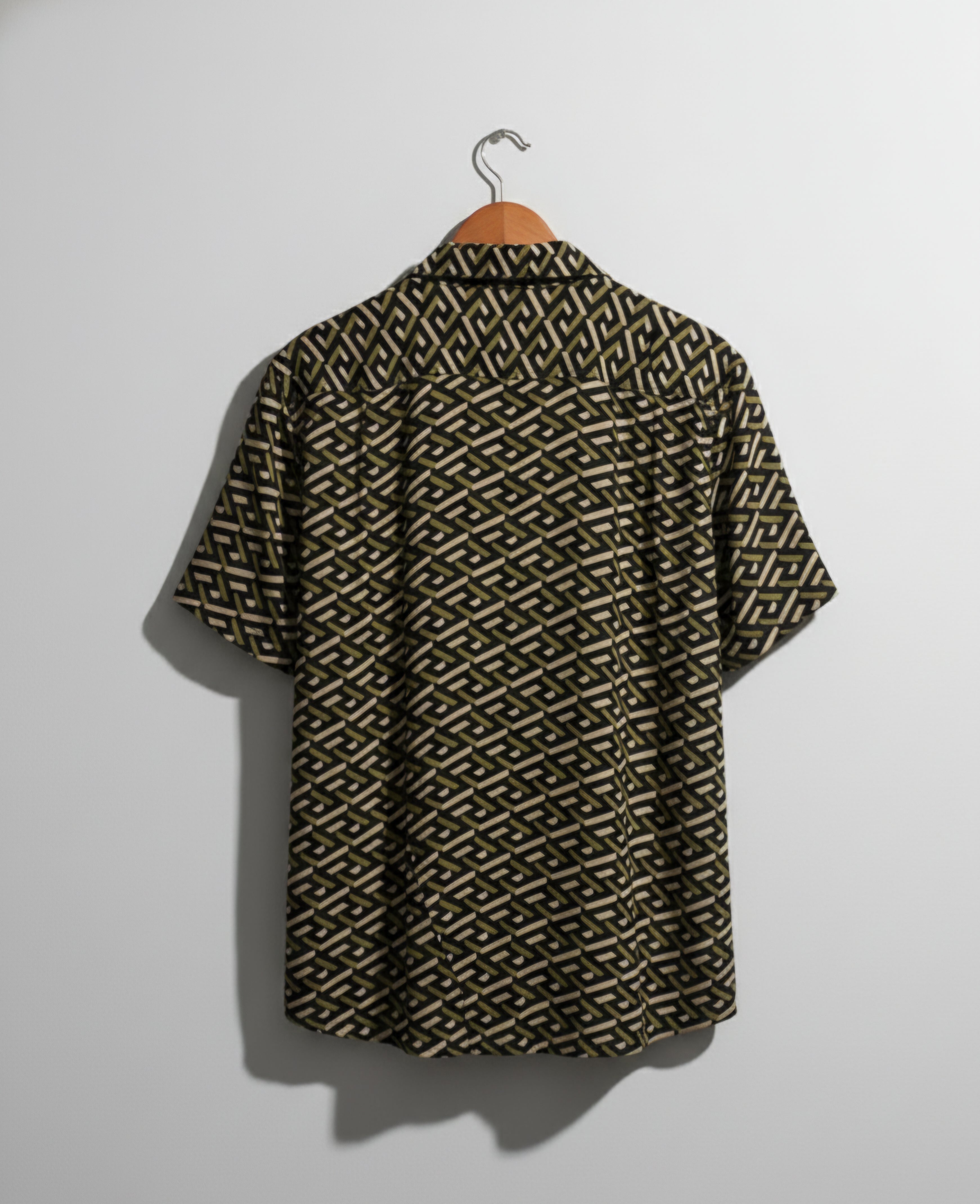 Men's Button Up 'Mayan gold' shirt